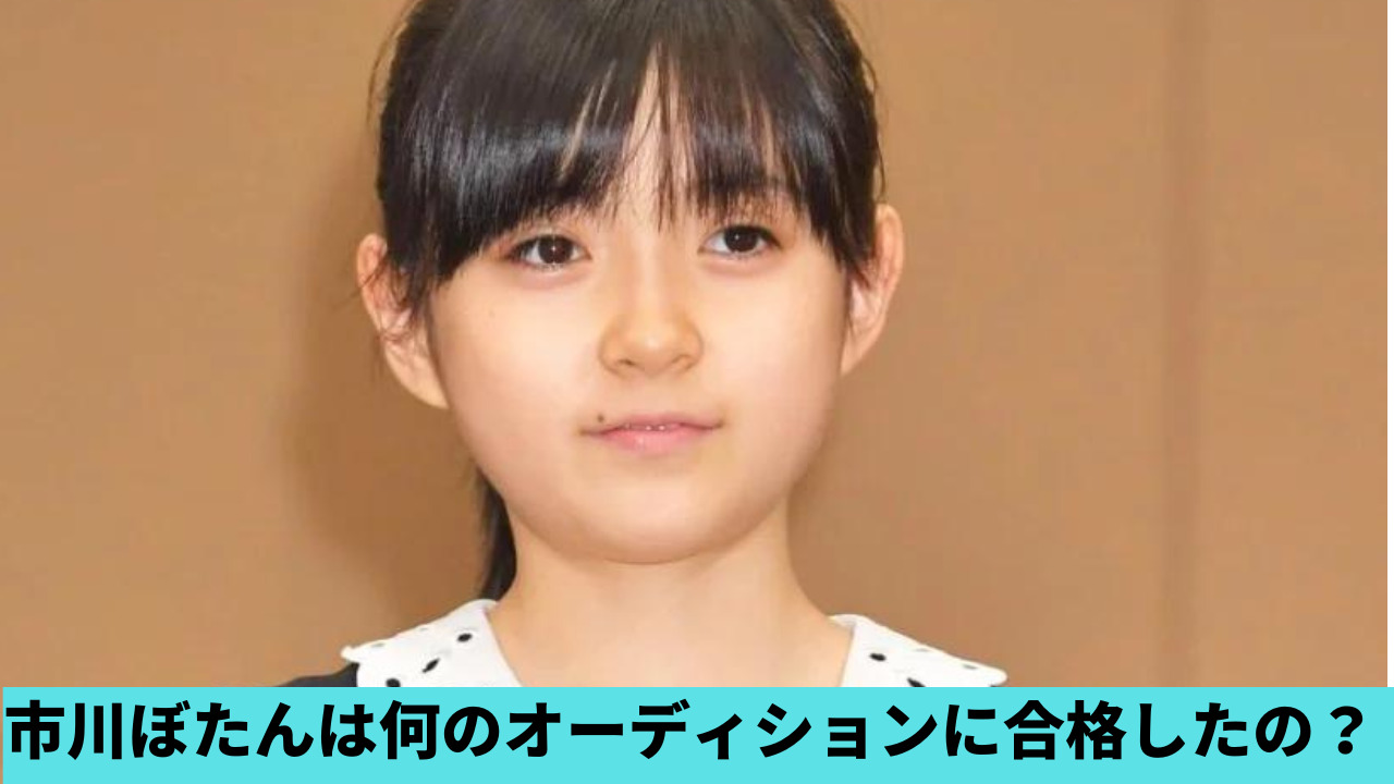 市川ぼたんは何のオーディションに合格したの？候補4つ！ドラマやミュージカル？