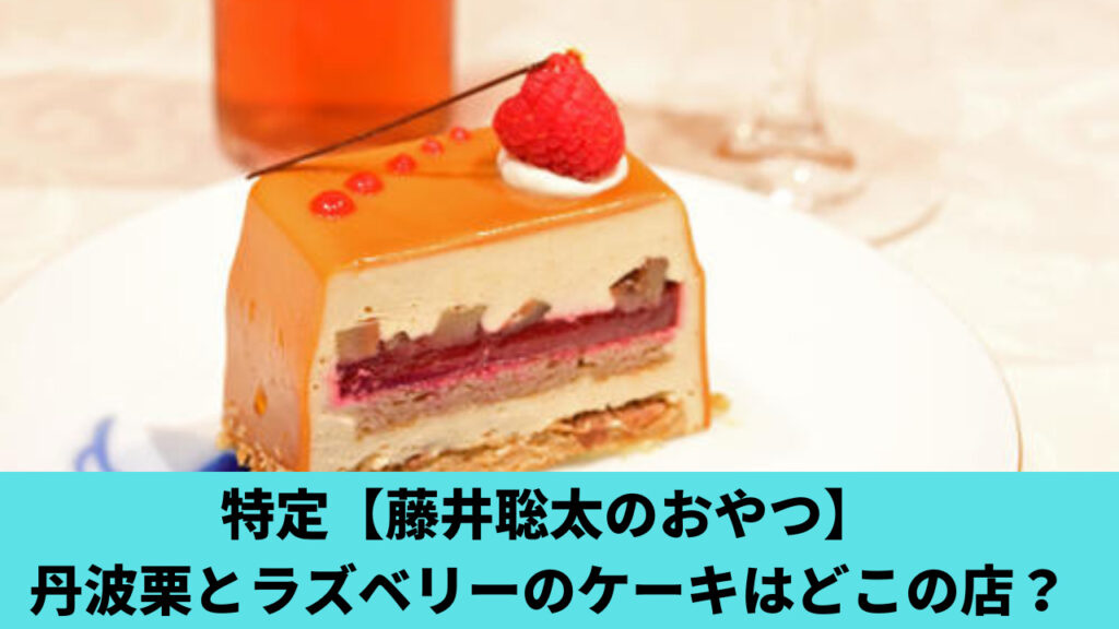【特定】藤井聡太の丹波栗とラズベリーのケーキはどこ？京都MAYFAIR！